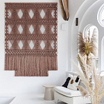 Панно Макраме коричневый цвет  варинант исполнения - 2 | Loft Concept в Уфе