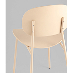 Стул Edie пластик бежевый варинант исполнения - 3 | Loft Concept в Уфе