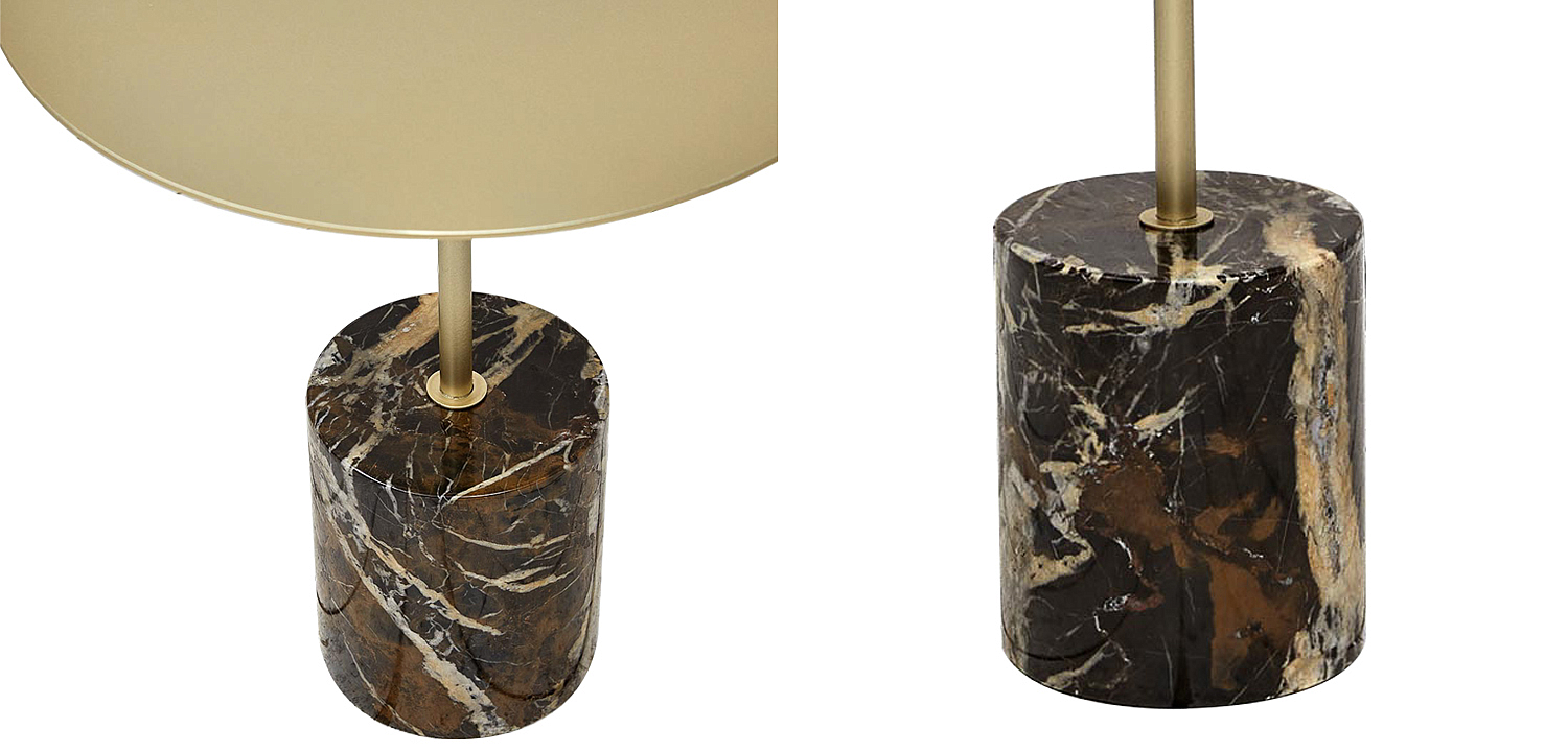 Приставной стол Thabi Dark Brown Side Table Приставной стол Thabi Dark Brown Side Table - Loft-Concept в Уфе