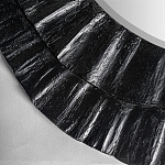 Зеркало в фактурной черной раме в современном стиле Black Maelstrom варинант исполнения - 4 | Loft Concept в Уфе