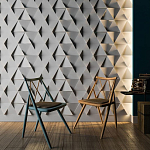 Гипсовая 3D Панель M-49 варинант исполнения - 1 | Loft Concept в Уфе