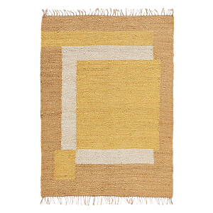 Ковер с бахромой Carpet Yellow 100% джут