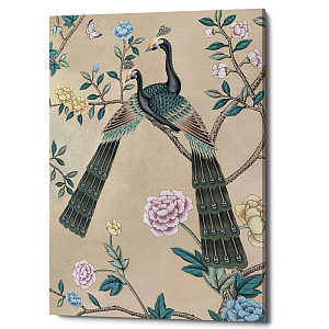 Картина с синими павлинами Emperor's Bird