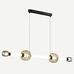 Светодиодный подвесной светильник Rovelly Black варинант исполнения - 2 | Loft Concept в Уфе