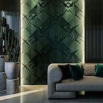 Гипсовая 3D Панель D-03 варинант исполнения - 1 | Loft Concept в Уфе