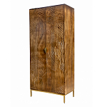 Распашной шкаф с фактурным фасадом Termite варинант исполнения - 2 | Loft Concept в Уфе