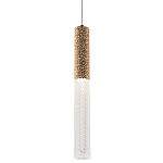 Подвесной светильник Dew Drops Tube Gold Hanging Lamp варинант исполнения - 1 | Loft Concept в Уфе