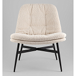 Кресло лаунж Tail молочный варинант исполнения - 4 | Loft Concept в Уфе