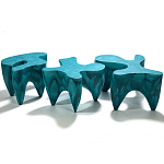 Комплект кофейных столиков Vorlon River three tables варинант исполнения - 2 | Loft Concept в Уфе