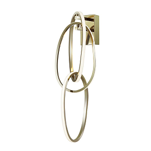 Бра 3 Chain Link Gold