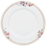 Сервиз столовый из фарфора белый с цветочным принтом на 6 персон 23 предмета Flower Porcelain Collection варинант исполнения - 3 | Loft Concept в Уфе