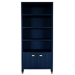 Книжный Стеллаж Elsa Dreams Blue с задней стенкой варинант исполнения - 6 | Loft Concept в Уфе