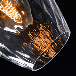 Подвесной светильник со стеклянном плафоном в форме бокала Kaleido варинант исполнения - 42 | Loft Concept в Уфе