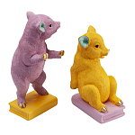 Держатель для книг Multicolored Piglet Bookends варинант исполнения - 2 | Loft Concept в Уфе
