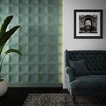 Гипсовая 3D Панель M-23 варинант исполнения - 1 | Loft Concept в Уфе