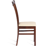 Стул деревянный с узором ручной работы Espresso варинант исполнения - 4 | Loft Concept в Уфе