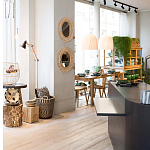 Зеркало из ротанга WICKER MIRROR варинант исполнения - 9 | Loft Concept в Уфе