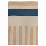 Плед из хлопка с геометрическим рисунком Elan Stripe  варинант исполнения - 4 | Loft Concept в Уфе