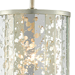 Подвесной светильник в форме цилиндра Speckled Mirror Plates варинант исполнения - 1 | Loft Concept в Уфе