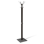 Вешалка с квадратным основанием и 4-мя металлическими крючками Industrial Metal Rust варинант исполнения - 1 | Loft Concept в Уфе