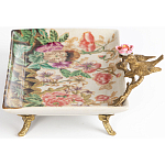 Блюдо фарфоровое Поле цветов Terra варинант исполнения - 3 | Loft Concept в Уфе