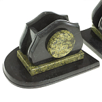 Настольный письменный набор из змеевика из 7-ми элементов Successful Leader варинант исполнения - 5 | Loft Concept в Уфе