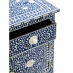 Комод инкрустация костью ORIENTAL Indian синий орнамент варинант исполнения - 6 | Loft Concept в Уфе