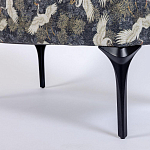 Банкетка с принтом из журавлей Crane варинант исполнения - 4 | Loft Concept в Уфе