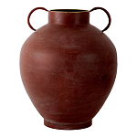 Ваза бордовая с 2-мя фактурными ручками Vase Burgundy Glaze варинант исполнения - 1 | Loft Concept в Уфе