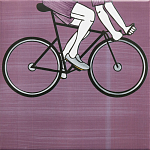 Плитка с узором Осьминог велосипедист варинант исполнения - 6 | Loft Concept в Уфе