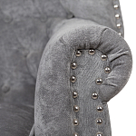 Кресло Charlie Armchair grey velour варинант исполнения - 5 | Loft Concept в Уфе