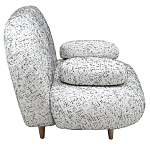 Диван с мягкой обивкой из ткани Michael Sofa варинант исполнения - 2 | Loft Concept в Уфе