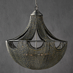 Люстра в форме колокола с декором из тонких железных нитей Jagged Pattern варинант исполнения - 5 | Loft Concept в Уфе