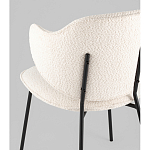 Стул Bellamy букле молочный варинант исполнения - 3 | Loft Concept в Уфе