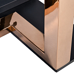 Стол обеденный со стальными ножками оригинальной формы Gourmet Meal варинант исполнения - 4 | Loft Concept в Уфе