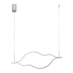 Подвесной светильник волнообразный изогнутый на двух тросах 123 см Spiral Lighting варинант исполнения - 2 | Loft Concept в Уфе