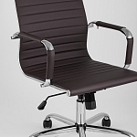 Офисное кресло Renal Low Brown варинант исполнения - 8 | Loft Concept в Уфе