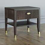 Прикроватная тумбочка с ящиком Elsa Dreams Walnut варинант исполнения - 1 | Loft Concept в Уфе