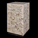 Торшер прямоугольный из натурального камня Calcite Geometry варинант исполнения - 9 | Loft Concept в Уфе