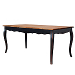 Стол обеденный прямоугольный из массива березы со столешницей из шпона ясеня Vintage варинант исполнения - 1 | Loft Concept в Уфе