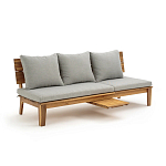 Садовый диван-трансофрмер Kate серый варинант исполнения - 1 | Loft Concept в Уфе