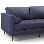 Мебельная ткань Шенилл синий цвет 138 см T4-33 варинант исполнения - 5 | Loft Concept в Уфе