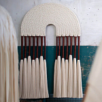 Настенное украшение из хлопковых нитей Volcan Wall Hanging варинант исполнения - 1 | Loft Concept в Уфе