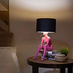 Настольная лампа TERRAMI с абажуром варинант исполнения - 11 | Loft Concept в Уфе