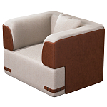 Кресло Richmond  с кожаной отделкой варинант исполнения - 2 | Loft Concept в Уфе