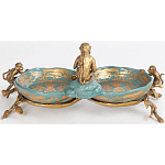 Блюдо двойное из фарфора Crogy варинант исполнения - 4 | Loft Concept в Уфе