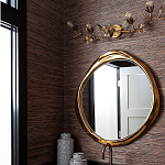 Зеркало в ассиметричной золотой раме Mirror of Aragorn варинант исполнения - 4 | Loft Concept в Уфе