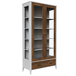 Витрина из массива бука двухдверная Tasteful Furniture варинант исполнения - 1 | Loft Concept в Уфе