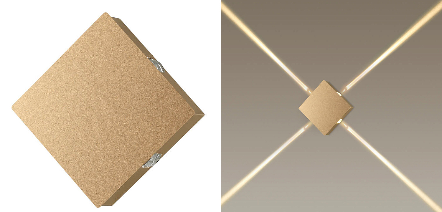 Спот Jedi Beam Sconce gold Спот Jedi Beam Sconce gold - Loft-Concept в Уфе