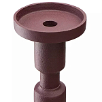 Подсвечник фигурный сливовый Bright Accent 35 см варинант исполнения - 2 | Loft Concept в Уфе